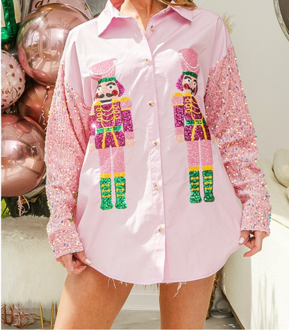 Sparkle Nutcracker Long Sleeve