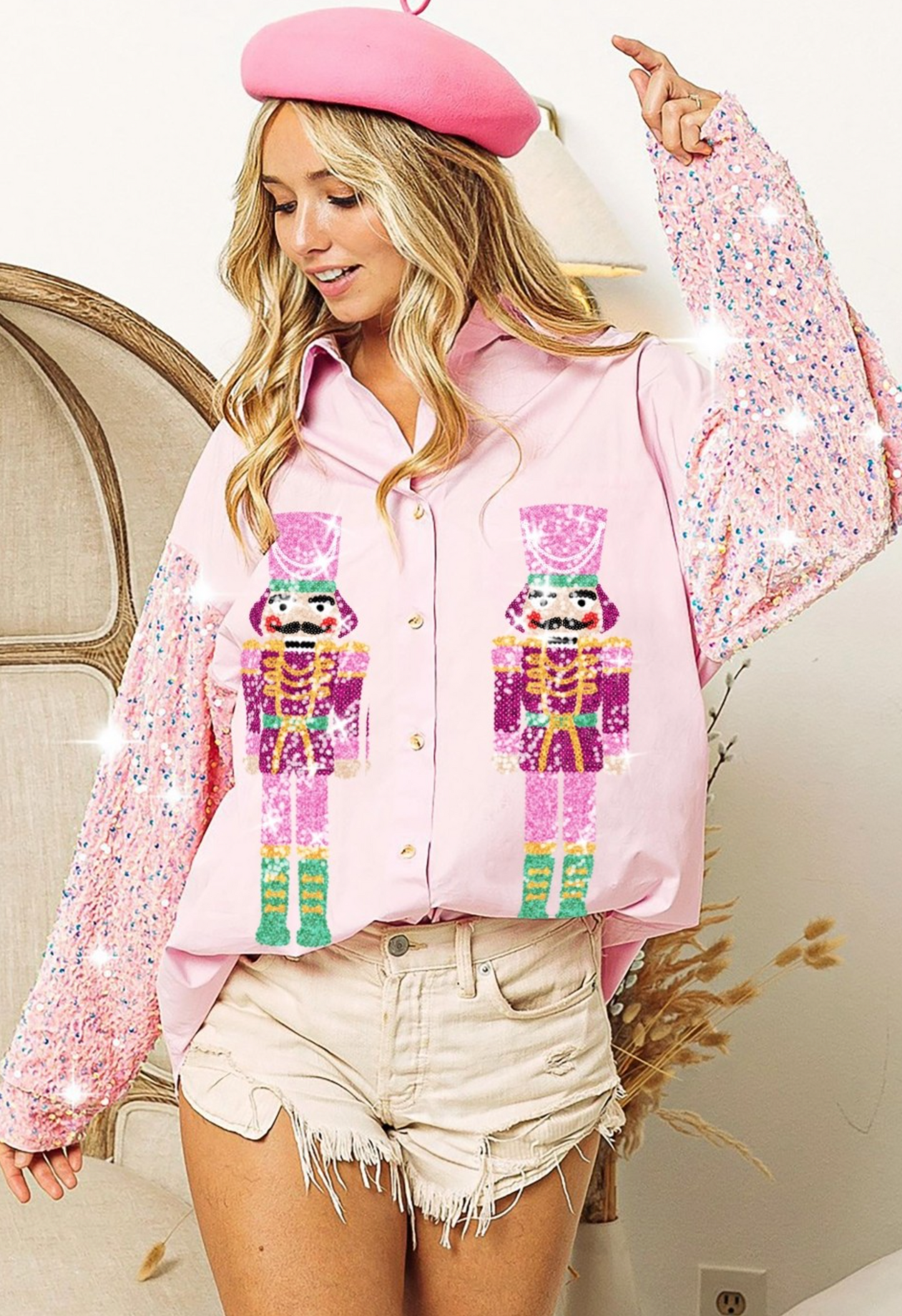 Sparkle Nutcracker Long Sleeve